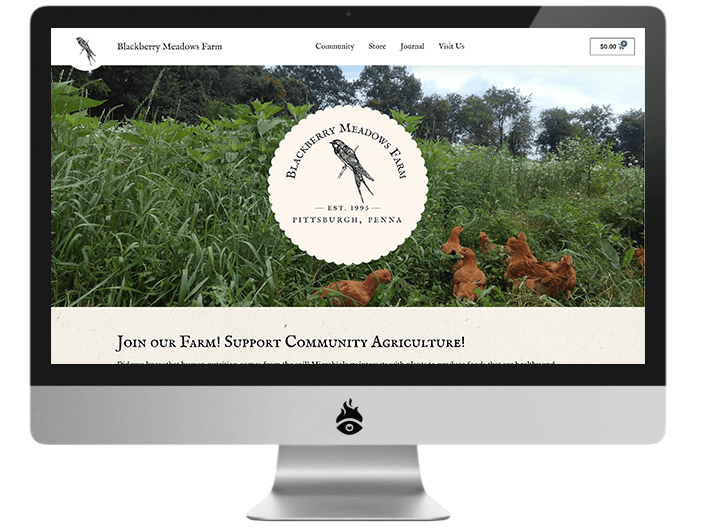 Screenshot of blackberrymeadowsfarm.com